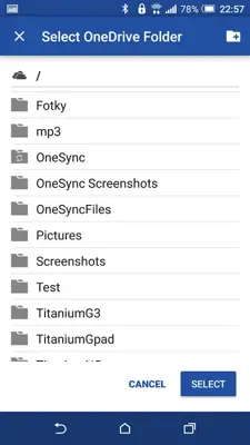 OneSync android App screenshot 1