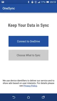 OneSync android App screenshot 7